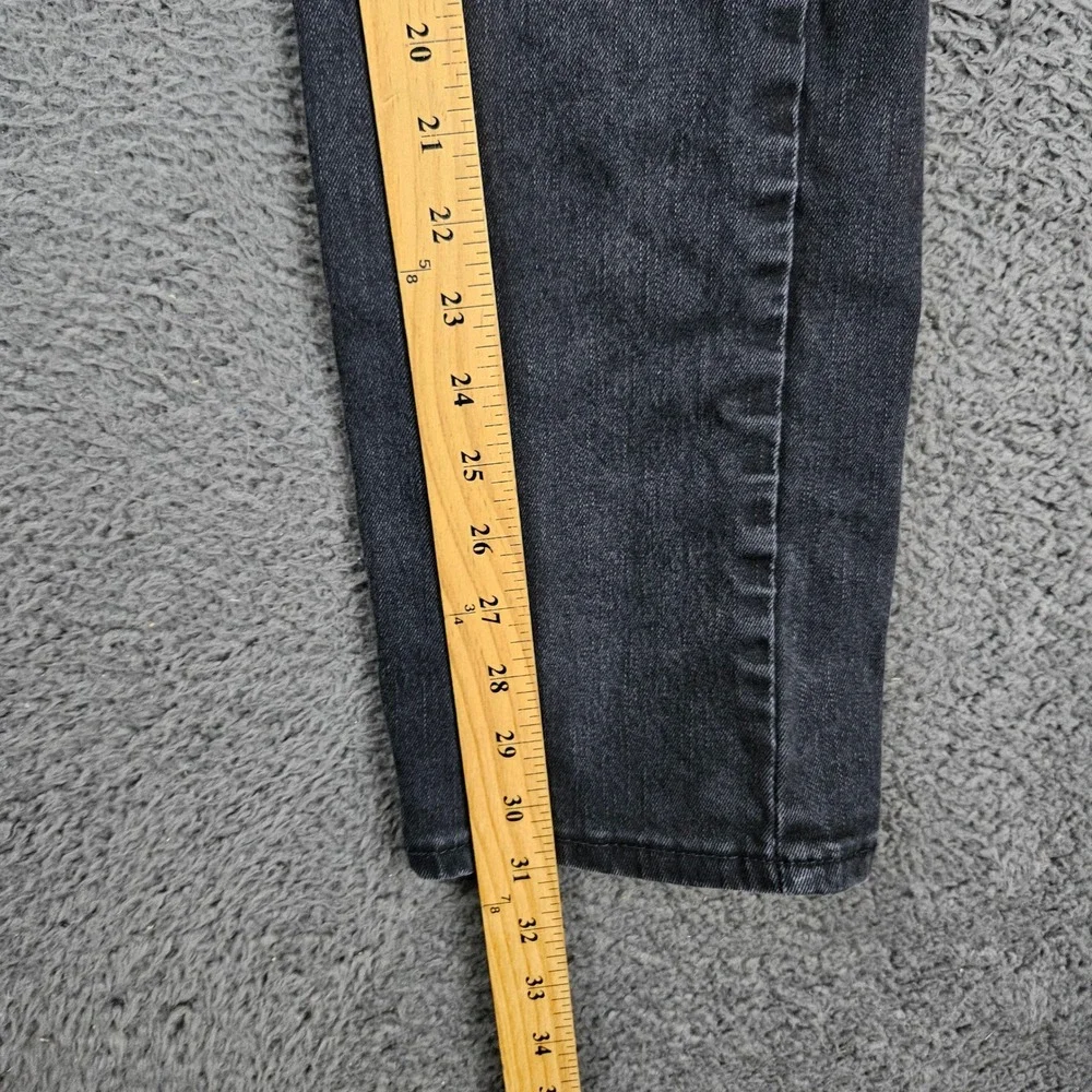 Levis 514 Straight Fit‎ Mens Black Denim Jeans 34x32